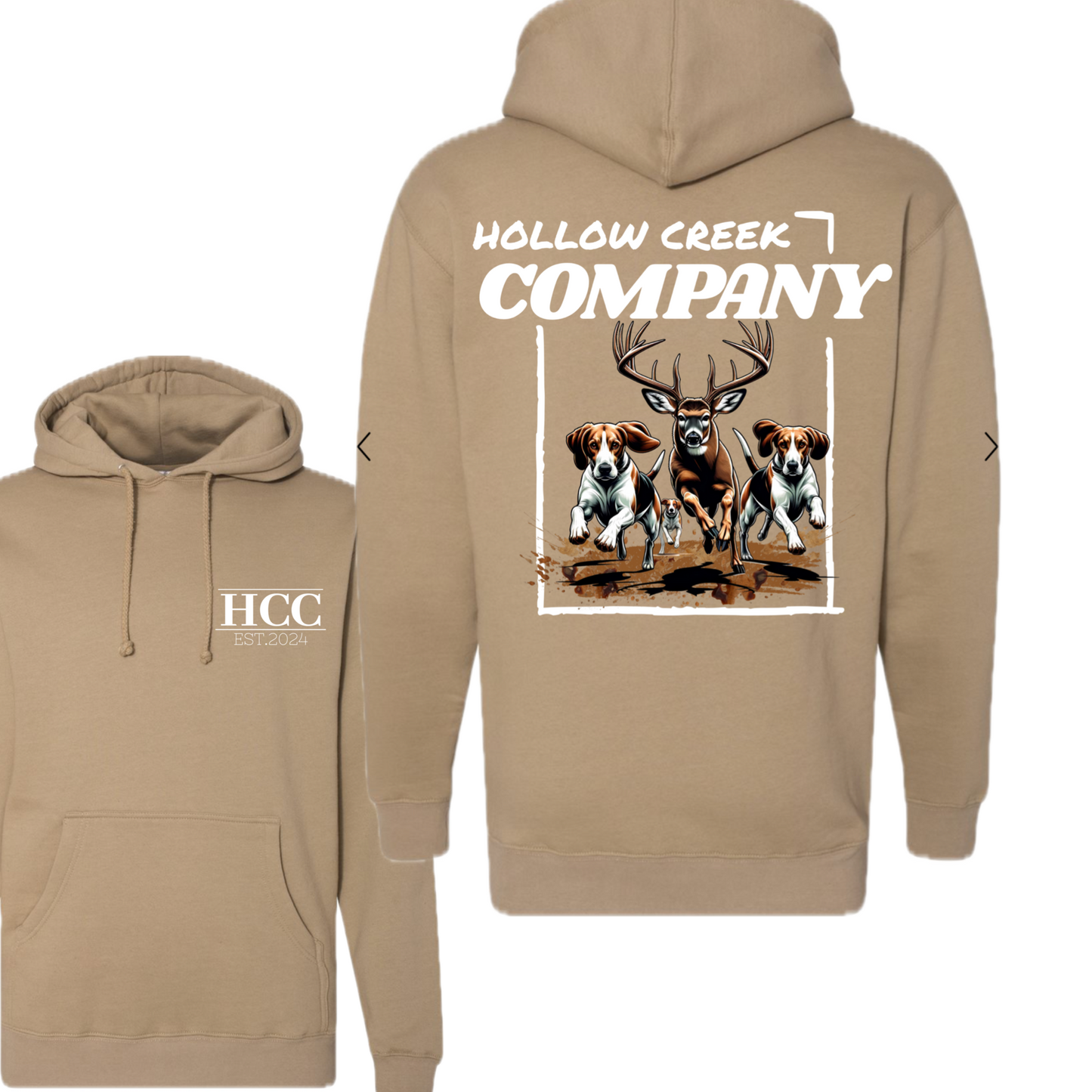 The Chase is On Hoodie